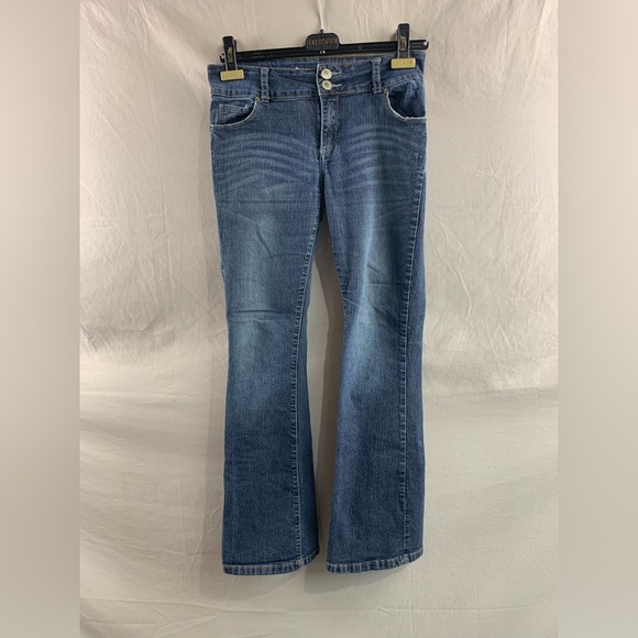 Blue Notes Low Rise Wide Leg Jeans - Picture 1 of 5